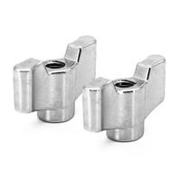 Borboleta Fêmea 8MM Morcego Cromado 2 Unidades TAB21 - Torelli