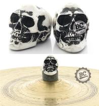 Borboleta Gorilla Caveira Branca BPC para Estantes de Prato 8mm Kit com 2 Unidades Borboleta Gorilla Caveira Branca BPC para Estantes de Prato 8mm Kit com 2 Unidades