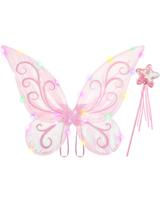 Borboleta LED Fairy Wings Lainlight para adultos e meninas