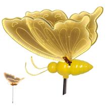 Borboleta LED Movimento Asa Decoraçao Natal Festa Aniversario Casamento Evento Jardim Gramado Quintal Enfeite Moderno Borboleta LED Movimento Asa Decoraçao Natal Festa Aniversario Casamento Evento Jardim Gramado Quintal Enfeite Moderno