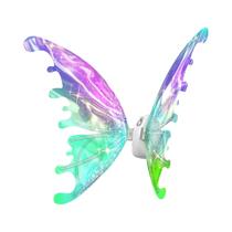 Borboleta luminosa asas elétricas música asas de fadas anjo adereços presente Borboleta luminosa asas elétricas música asas de fadas anjo adereços presente