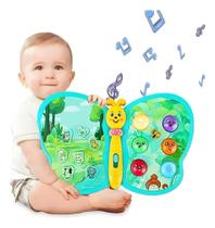 Borboleta Musical Interativo De Sons De Animais Luz Flash