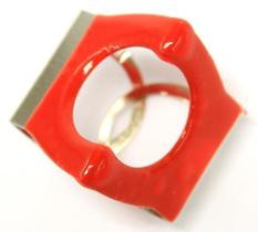 Borboleta Pinch Clip PCR Red Kit com 3 Borboletas para Estante de Prato ou Chimbal