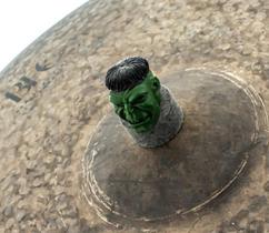 Borboleta Tribal Percussion O Incrível Hulk para Estantes de Prato 8mm Kit com 2 Unidades Borboleta Tribal Percussion O Incrível Hulk para Estantes de Prato 8mm Kit com 2 Unidades