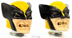 Borboleta Tribal Percussion Wolverine X-Men para Estantes de Prato 8mm Kit com 2 Unidades Borboleta Tribal Percussion Wolverine X-Men para Estantes de Prato 8mm Kit com 2 Unidades
