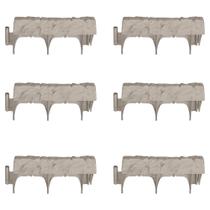 Borda de Jardim Suncast Polímero com Aparência de Pedra 20 peças Taupe