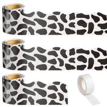 Borda de quadro de avisos AWIZOM Cow Print 99 pés x 9 cm 3 rolos Borda de quadro de avisos AWIZOM Cow Print 99 pés x 9 cm 3 rolos