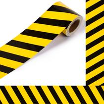 Borda de quadro de avisos de construção AWIZOM 99 pés amarela preta