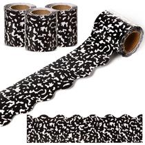 Borda do quadro de avisos: composição AWIZOM, 99 pés, preto/branco Borda do quadro de avisos: composição AWIZOM, 99 pés, preto/branco