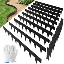 Borda para jardim em aço galvanizado SnugNiture 10 peças, 10 m Borda para jardim em aço galvanizado SnugNiture 10 peças, 10 m