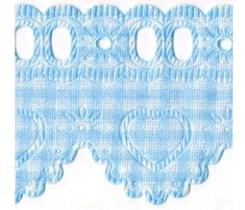 Bordado Inglês 4,5cm Várias Cores Kit 03 Un = 30 Metros