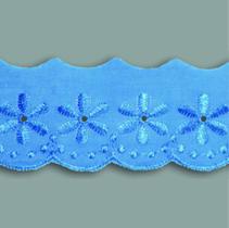 Bordado Inglês 84% Poliéster 16% Algodão Arte Punto 4,5mm 13.7m