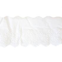 Bordado Inglês Artepunto Ba022 C/7,0cm Algodão 001 Branco