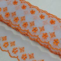 Bordado Inglês Lase Renda - Peça de 13,70 Metros com 5cm de Largura - Bordado ingles Bordado Inglês Lase Renda - Peça de 13,70 Metros com 5cm de Largura - Bordado ingles