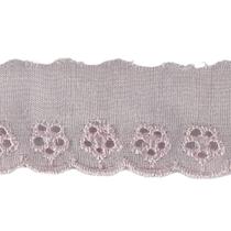 Bordado Inglês Passa-fita Tecido Lace 2,5cm X 13,7m - 105324