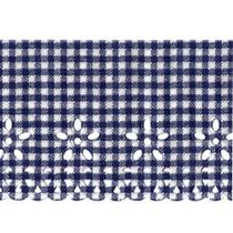 Bordado Inglês Prensado 5,6cm Várias Cores kit 3un total 30m