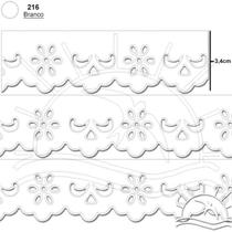Bordado Marilda Mod. 03 Lasy 10 Metros - Branco Bordado Marilda Mod. 03 Lasy 10 Metros - Branco