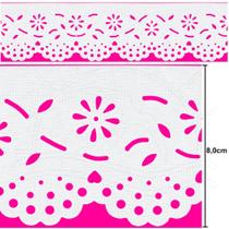 Bordado Marilda Mod. 09 Bordadão 10 Metros - Branco Bordado Marilda Mod. 09 Bordadão 10 Metros - Branco