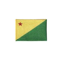 Bordado Termocolante Bandeira Acre