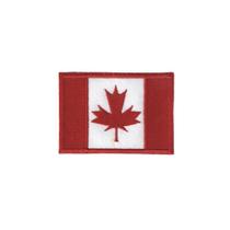 Bordado Termocolante Bandeira Canada