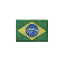 Bordado Termocolante Bandeira do Brasil- A-01