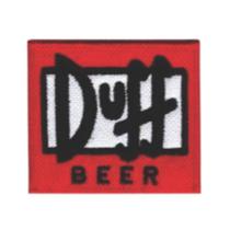 Bordado Termocolante Duff Beer - Mundo do Militar