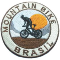 Bordado Termocolante Mountain Bike Brasil