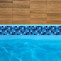Bordas Adesivas Piscinas 1mx10cm 1und Pastilhadas com proteção UV Bordas Adesivas Piscinas 1mx10cm 1und Pastilhadas com proteção UV