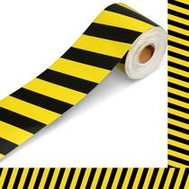 Borde para tablón de anuncios Outus 21 m rayas amarillas y negras