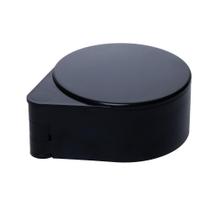 Bordeador de Taças com 3 Compartimentos Preto Plástico Bordeador de Taças com 3 Compartimentos Preto Plástico