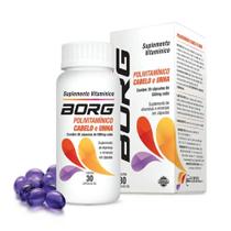 Borg Cabelo Pele E Unha 500Mg 30Capsulas