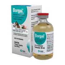 Borgal Antibacteriano Para Equinos e Bovinos 50ml - MSD