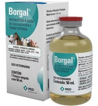 Borgal Antibacteriano Para Equinos E Bovinos 50ml Msd Borgal Antibacteriano Para Equinos E Bovinos 50ml Msd