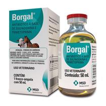 Borgal sulfadoxina 50ml injet. msd Borgal sulfadoxina 50ml injet. msd