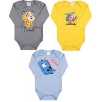 Bori Bebê Manga Longa Masculino Infantil RN ao GG Escolha Bori Bebê Manga Longa Masculino Infantil RN ao GG Escolha