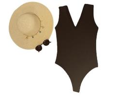 Bori Biquini Maiô Decote V Body Praia Maio Luxo Bori Biquini Maiô Decote V Body Praia Maio Luxo