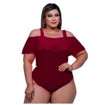 Bori Body Plus Size Blusinha Feminina Maiô De Suplex Bory - WM