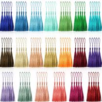 Borlas para artesanato CREATRILL 13 cm 100 peças 20 cores DIY