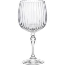 BORMIOLI ROCCO AMERICA '20S TAÇA GIN TONICA 23x11x11cm 740ml CRISTAL TRANSP 6PÇ