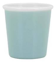 BORMIOLI ROCCO AROMATECA COPO CAFÉ 6x6x6cm 95ml VIDRO TEMPERADO AZUL