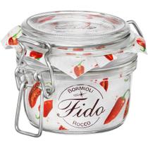Bormioli Rocco Fido Pote Hermético 7X8X8Cm 125Ml Vidro Transp