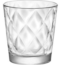 BORMIOLI ROCCO KALEIDO COPO ÁGUA 9x8x8cm 240ml VIDRO TRANSP 6PÇ