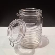 BORMIOLI ROCCO OFFICINA 1825 POTE HERMÉTICO 18x11x11cm 1L VIDRO TRANSP