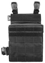 Bornal Tático de Perna Modular Preto