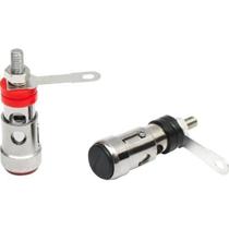 Borne De Pressão Metálico Pgbn0005 Preto Storm - Pct / 10 Borne De Pressão Metálico Pgbn0005 Preto Storm - Pct / 10