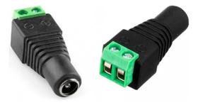 Borne J4 Fêmea 5x5 2,1mm Cftv - Tbera - Emb 10pçs