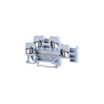 Borne Mola 2,5MM Duplo Cinza - UP Connect