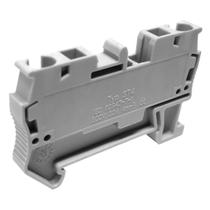 Borne Sack Modelo PT4 Cinza - Conector de Fios 57x35x6mm Borne Sack Modelo PT4 Cinza - Conector de Fios 57x35x6mm