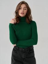 Bornladies básico gola alta blusas femininas outono inverno topos fino pulôver c