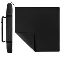 Borracha antiderrapante Playmat Aloftopz 83 cm x 83 cm com bolsa azul